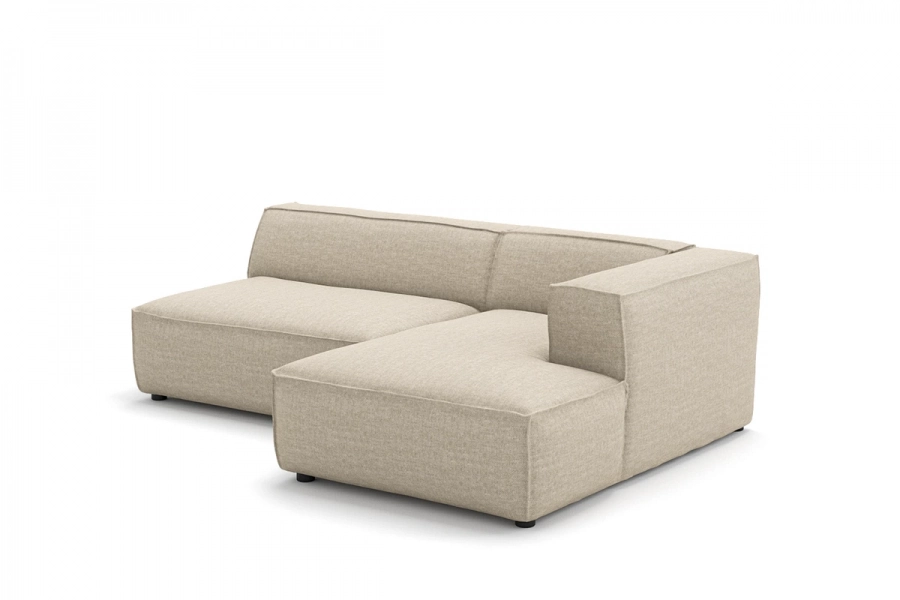 Model MODULARIS WB (wysoki bok) - Modularis WB sofa 2 osobowa + longchair prawy